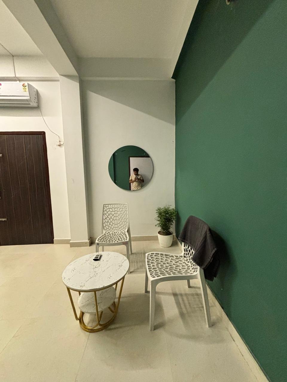 The White House Homestay Dibrugarh room interior