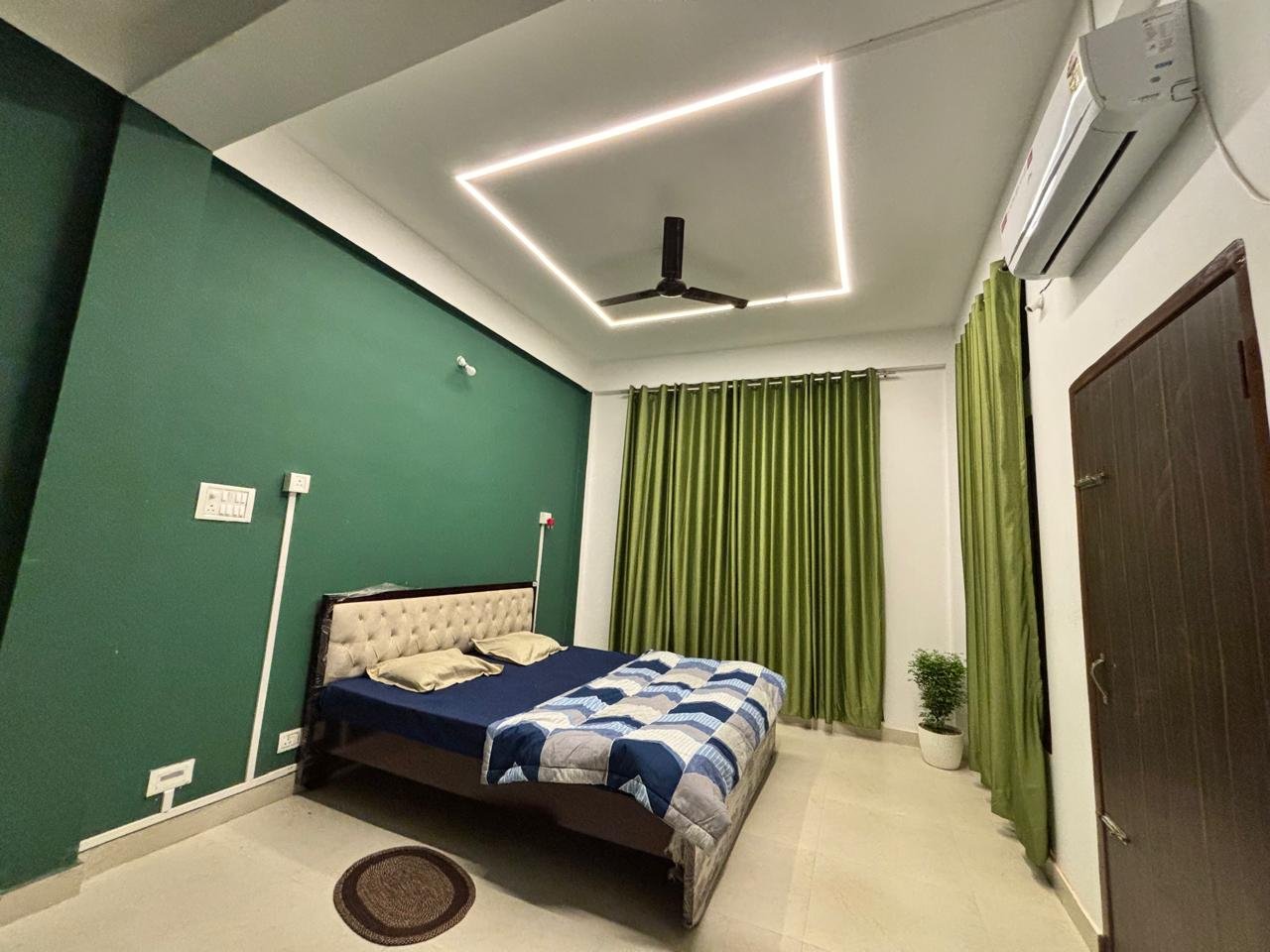 The White House Homestay Dibrugarh room interior