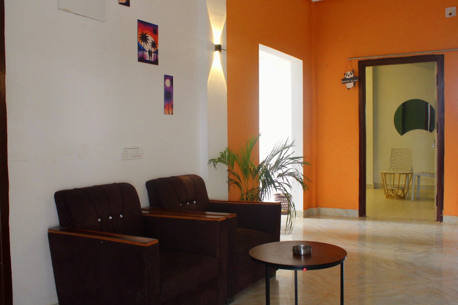 The White House Homestay Dibrugarh room interior